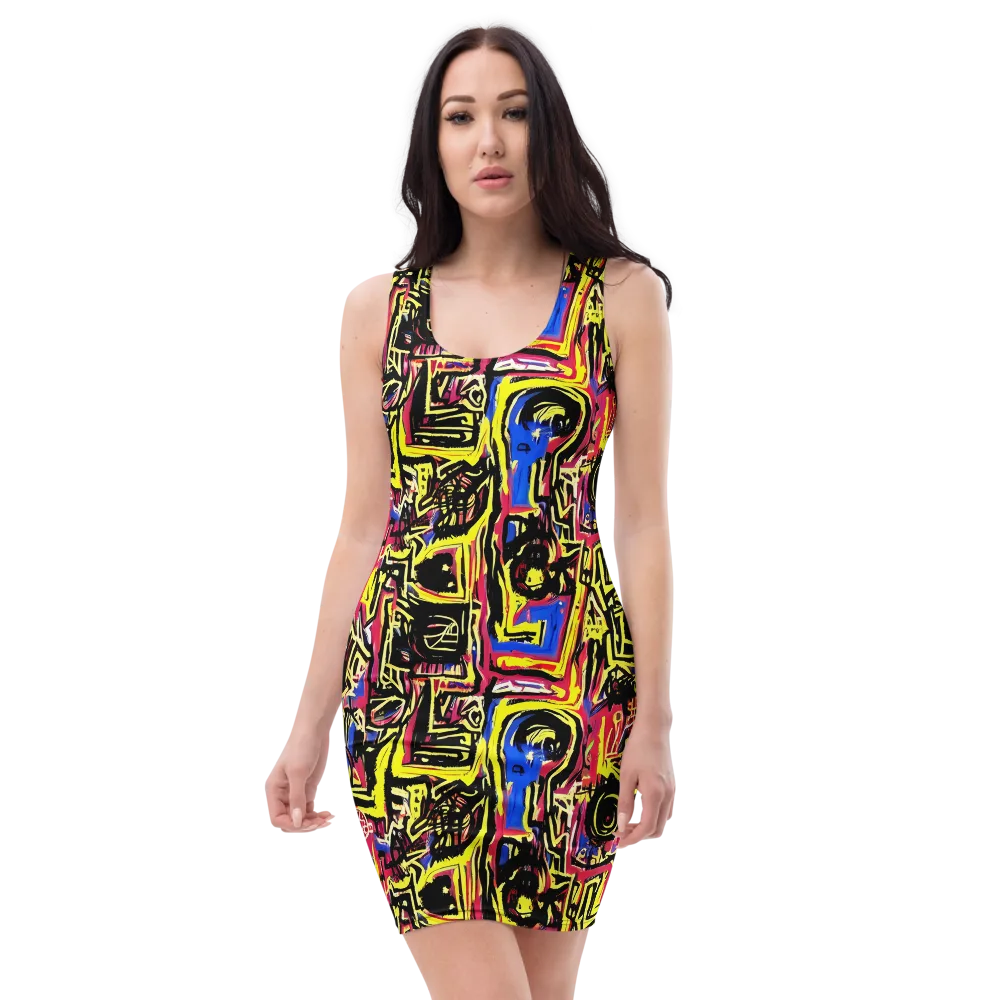 Beyond the Canvas on Bodycon Dress — Front