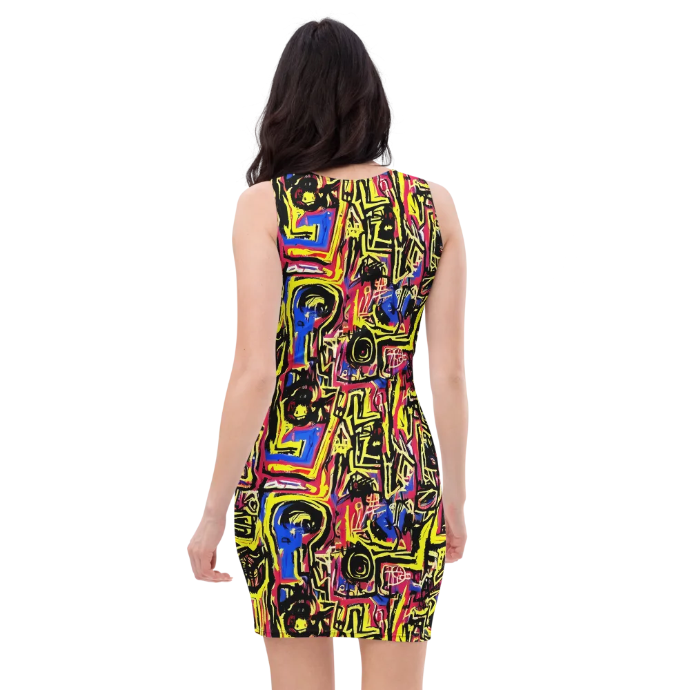 Beyond the Canvas on Bodycon Dress — Back
