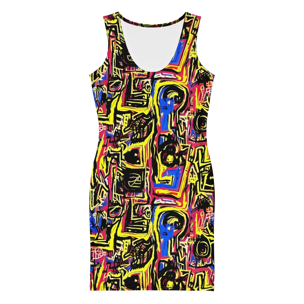 Beyond the Canvas on Bodycon Dress — Front