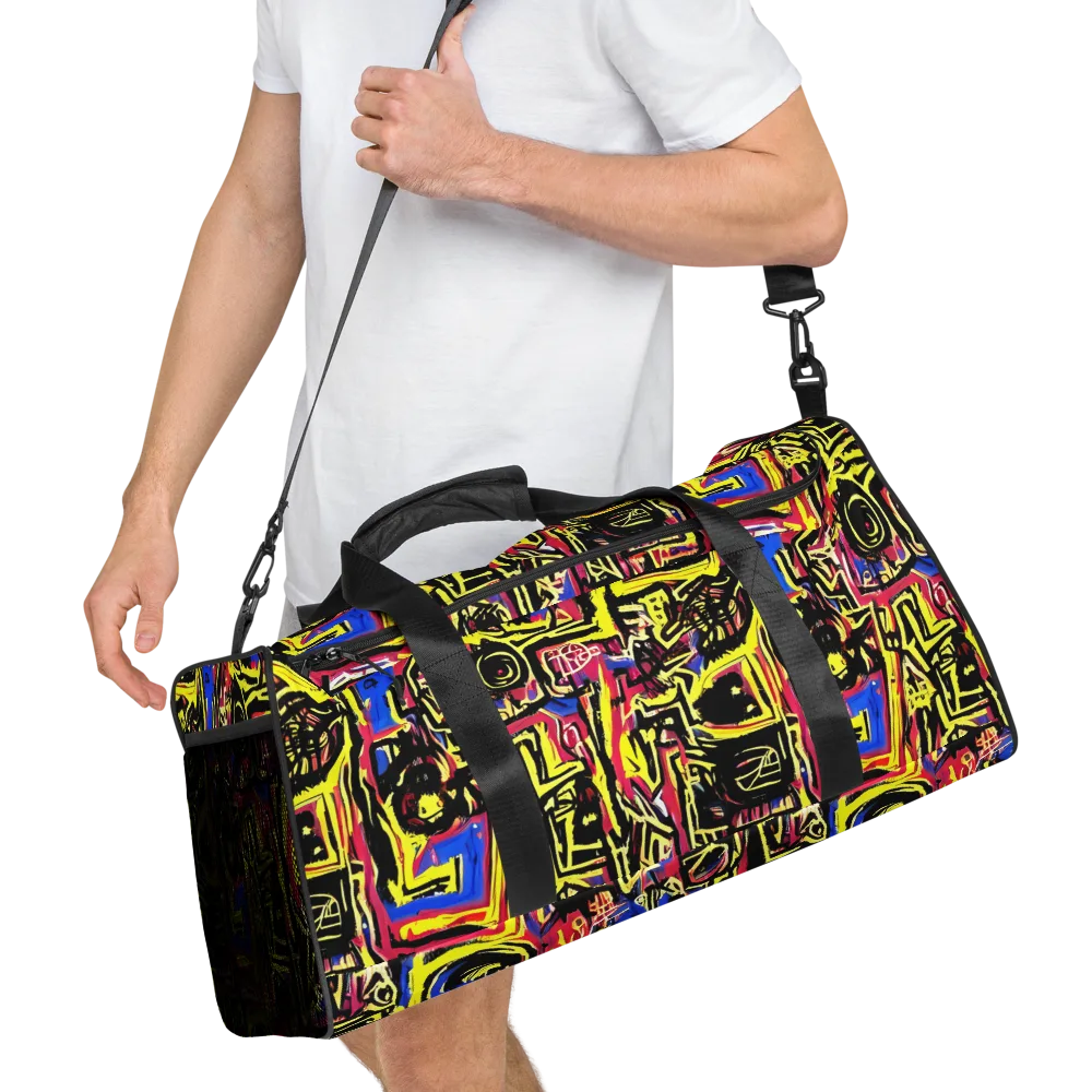 Beyond the Canvas on Duffle Bag — Right Front