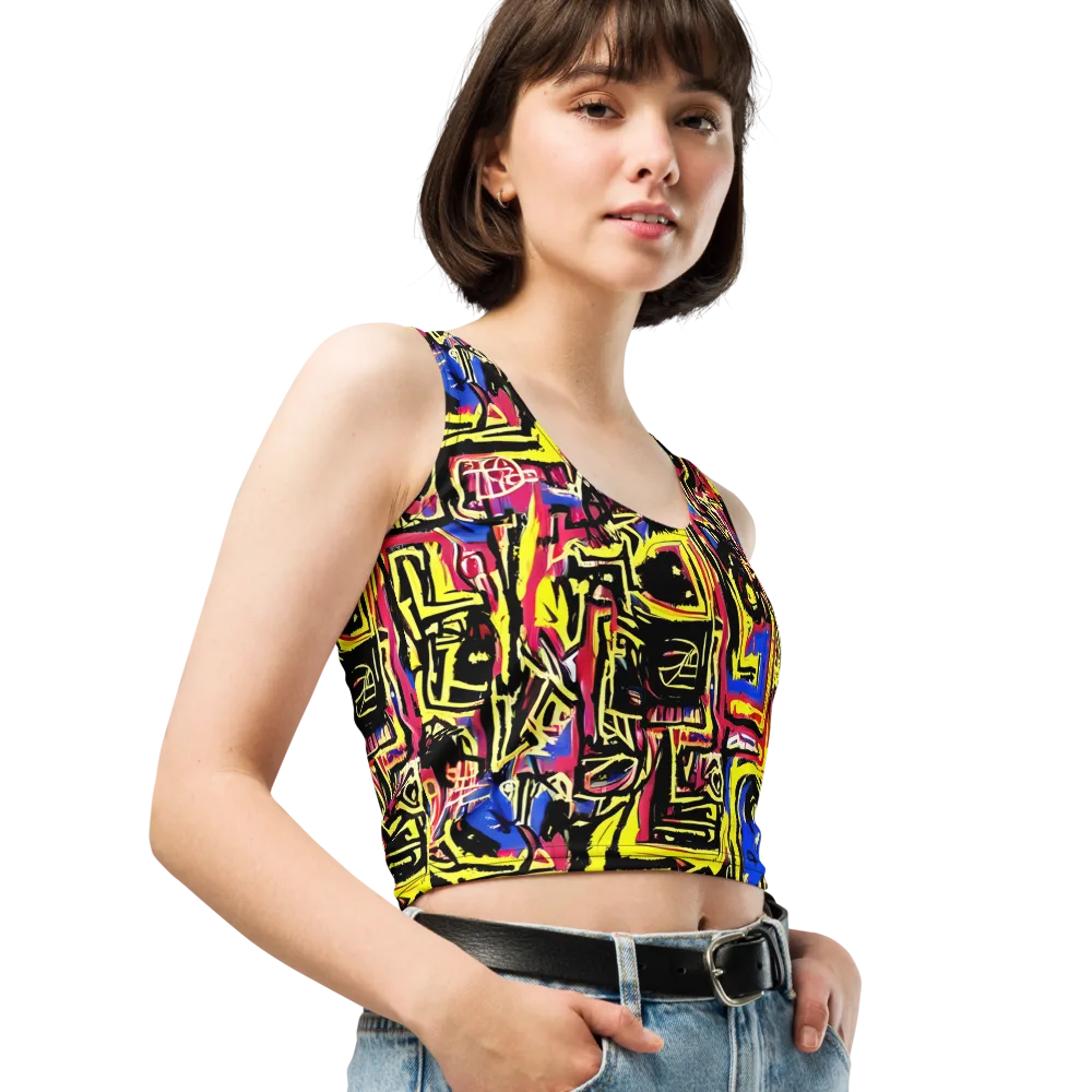 Beyond the Canvas on Crop Top — Right Front