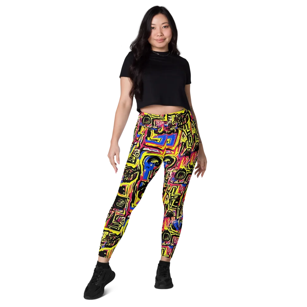Beyond the Canvas on Leggings with Pockets — Front