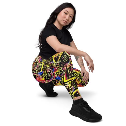 Beyond the Canvas on a Leggings with Pockets