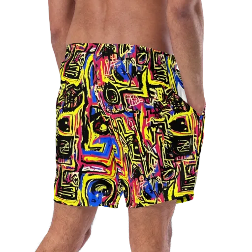 Beyond the Canvas on a Swim Trunks