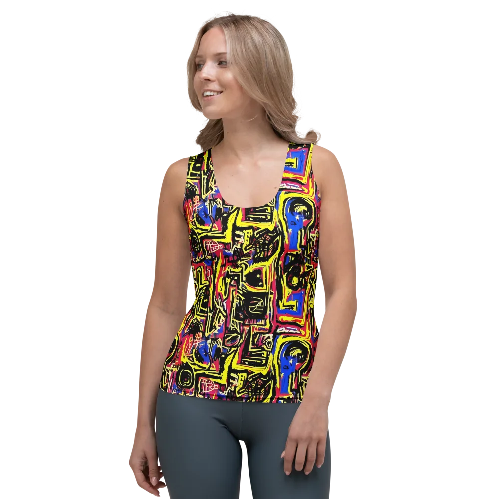 Beyond the Canvas on Women's Tank Top — Front