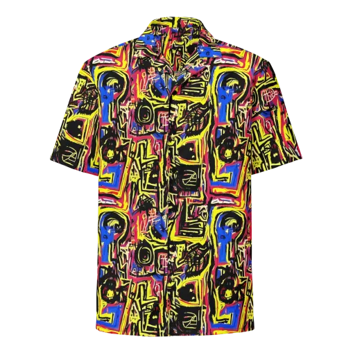 Beyond the Canvas on a Button Shirt
