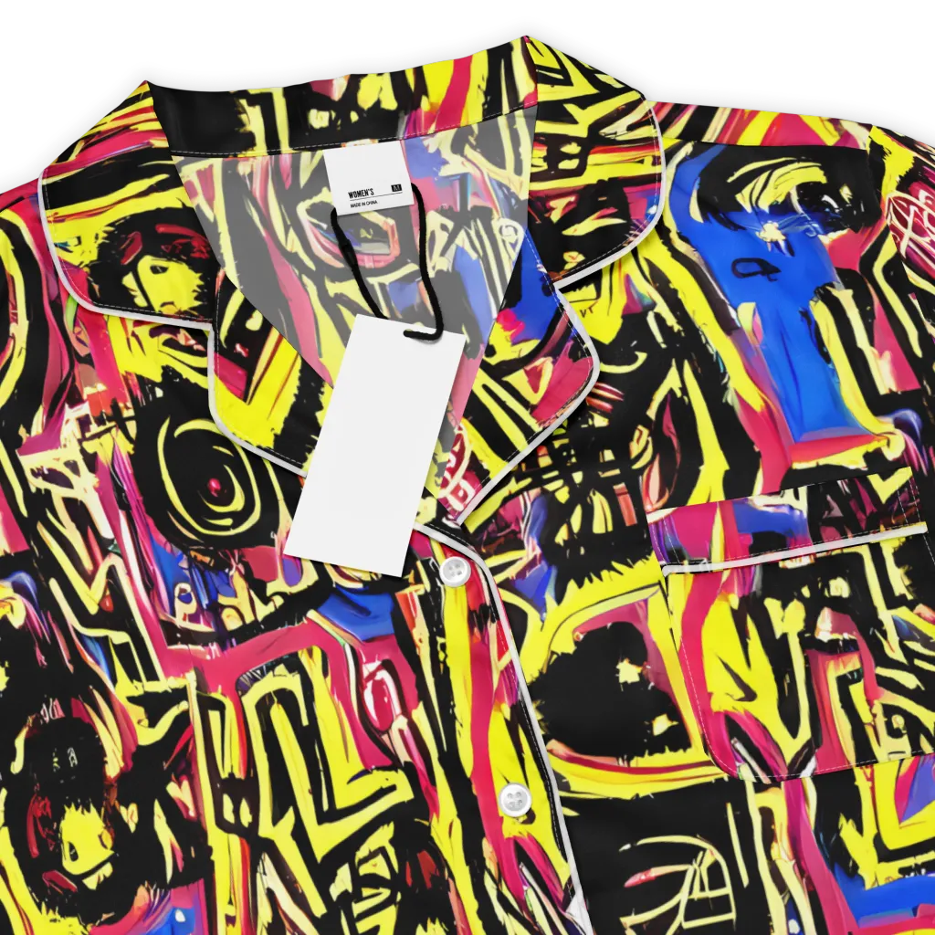 Beyond the Canvas on Women's Short Sleeve Pajama Top — Product details