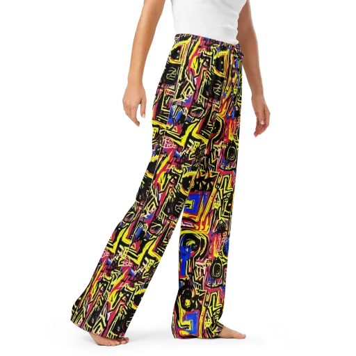 Beyond the Canvas on a Women's Pajama Pants