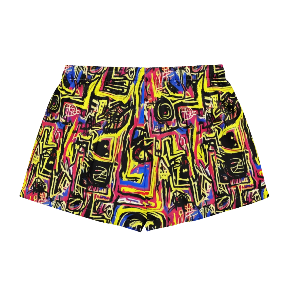 Beyond the Canvas on Women's Pajama Shorts — Back