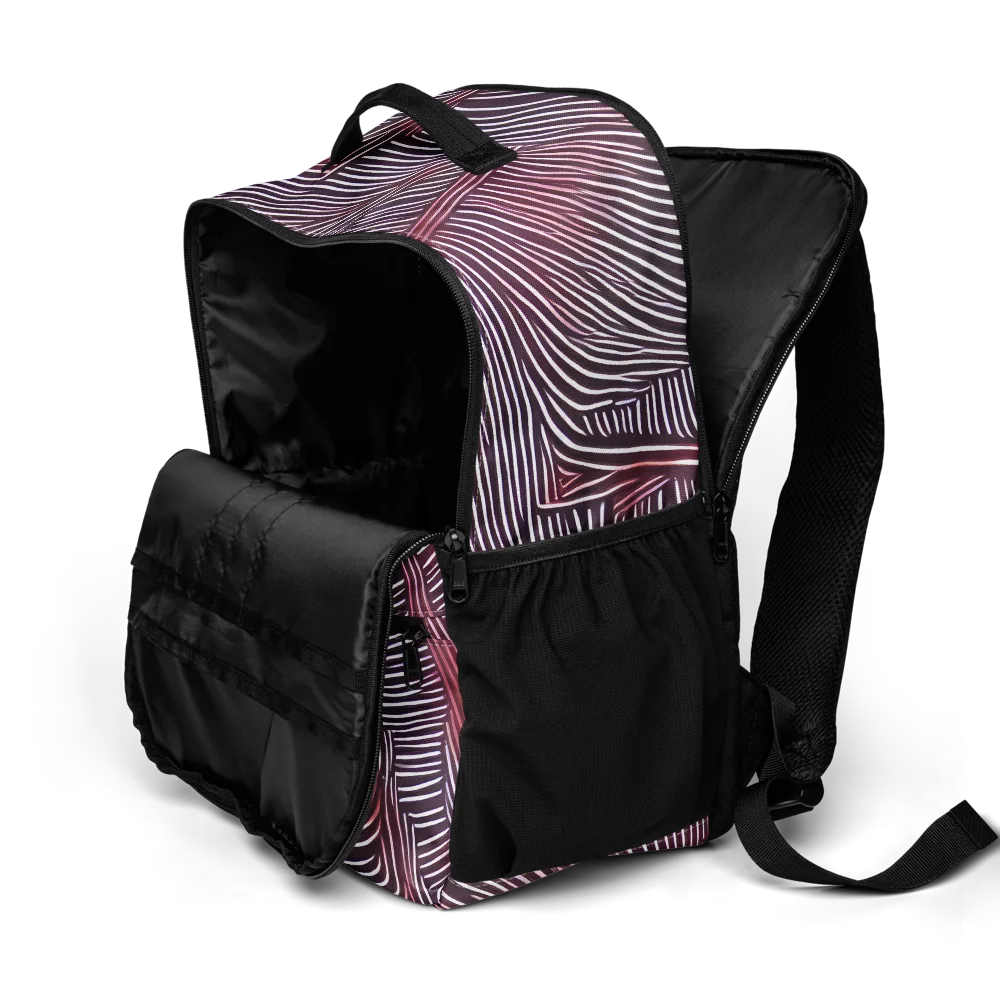 Nebula Waves on Utility Backpack — Product details 2