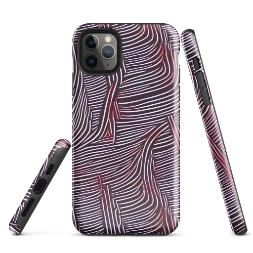 Nebula Waves on a Tough Case for iPhone®
