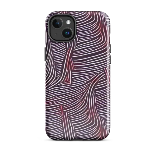 Nebula Waves on a MagSafe Tough Case for iPhone®