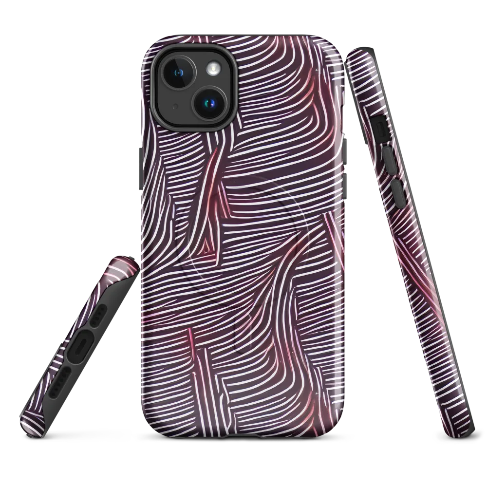 Nebula Waves on MagSafe Tough Case for iPhone® — Front