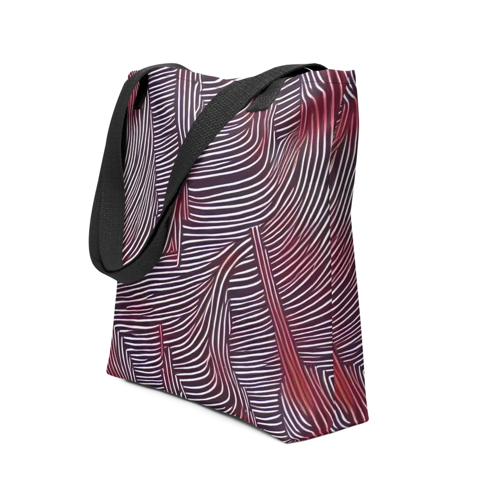 Nebula Waves on Tote Bag — Front