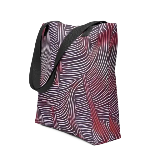 Nebula Waves on a Tote Bag