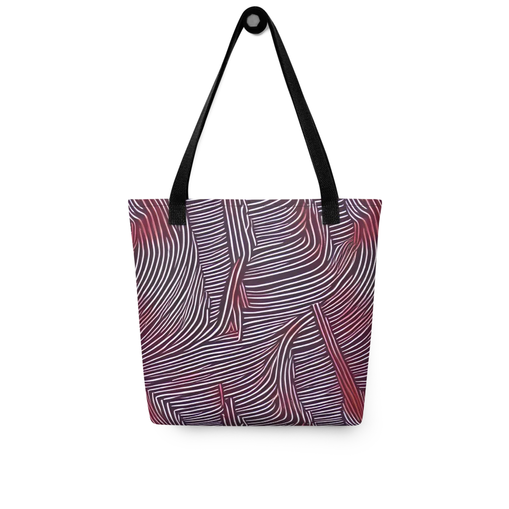 Nebula Waves on Tote Bag — Front