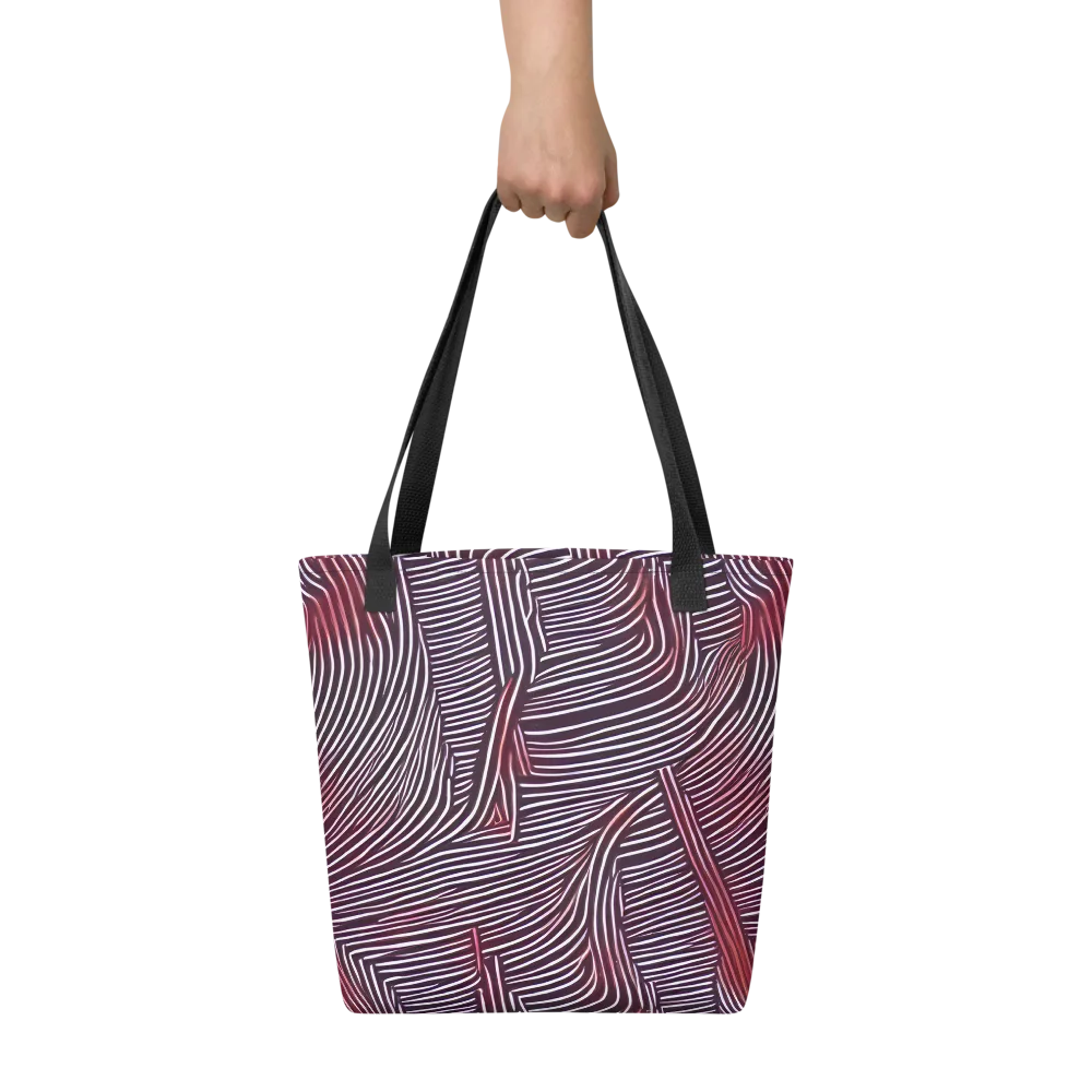 Nebula Waves on Tote Bag — Front