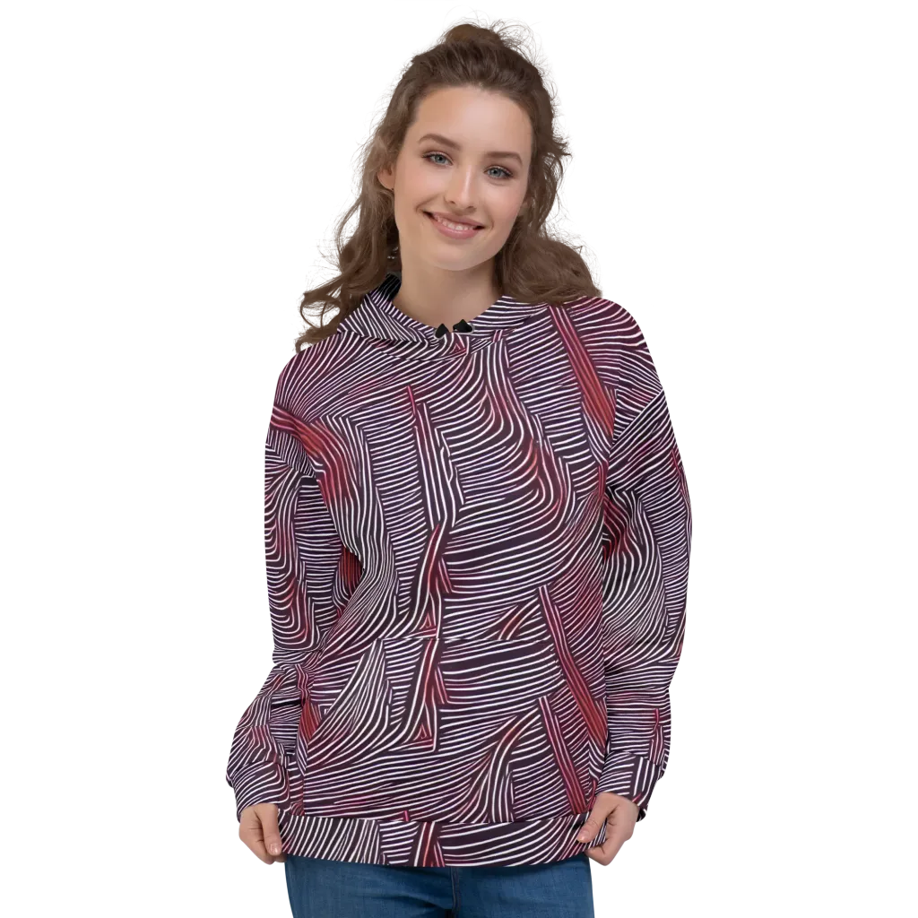 Nebula Waves on Hoodie — Front