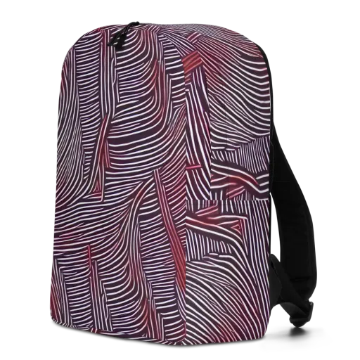 Nebula Waves on a Minimalist Backpack