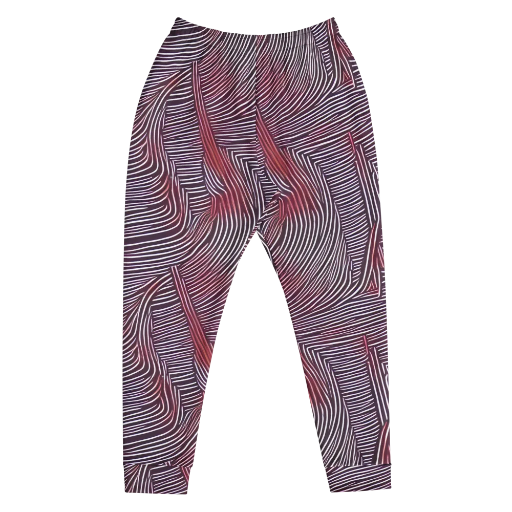 Nebula Waves on Men's Joggers — Front