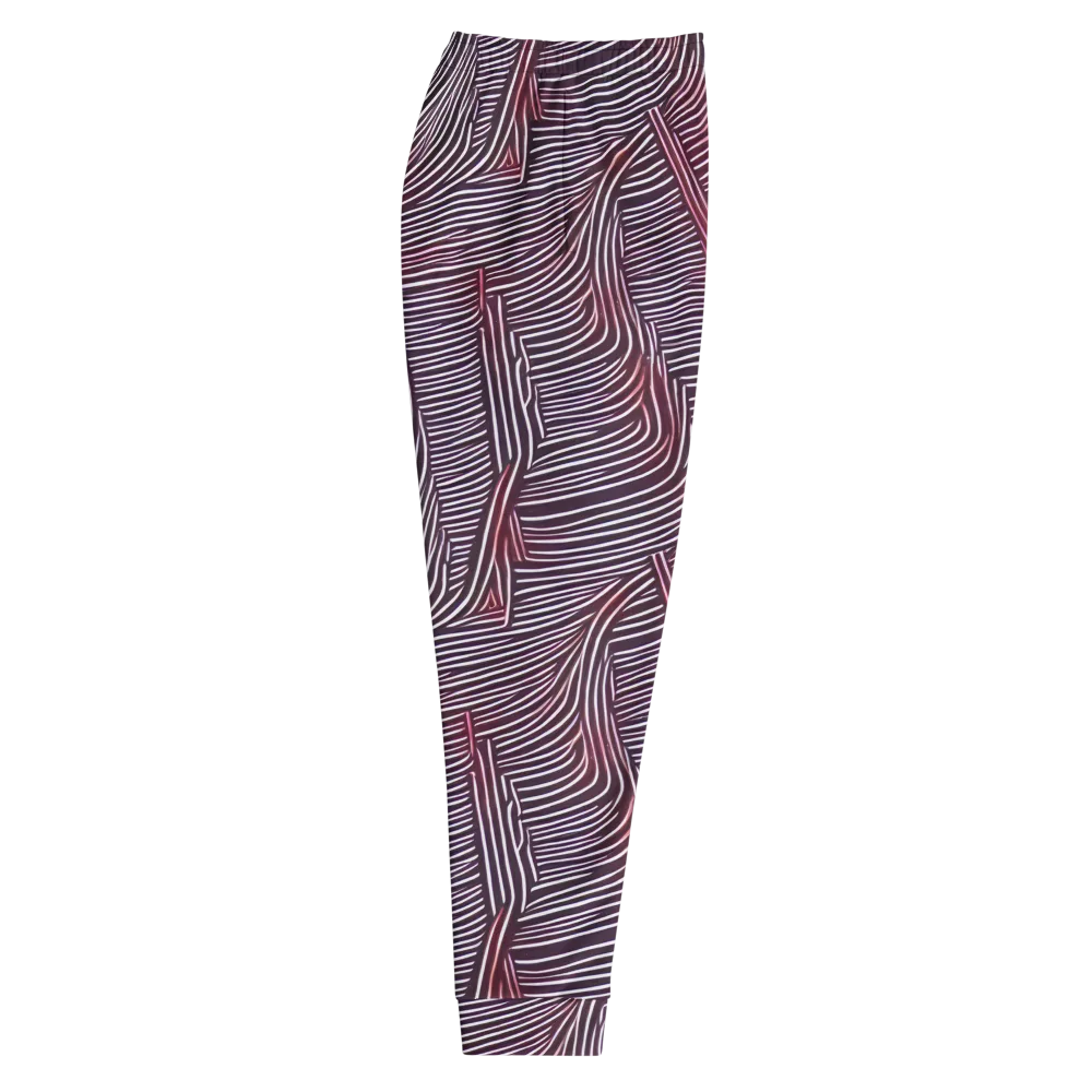 Nebula Waves on Men's Joggers — Right