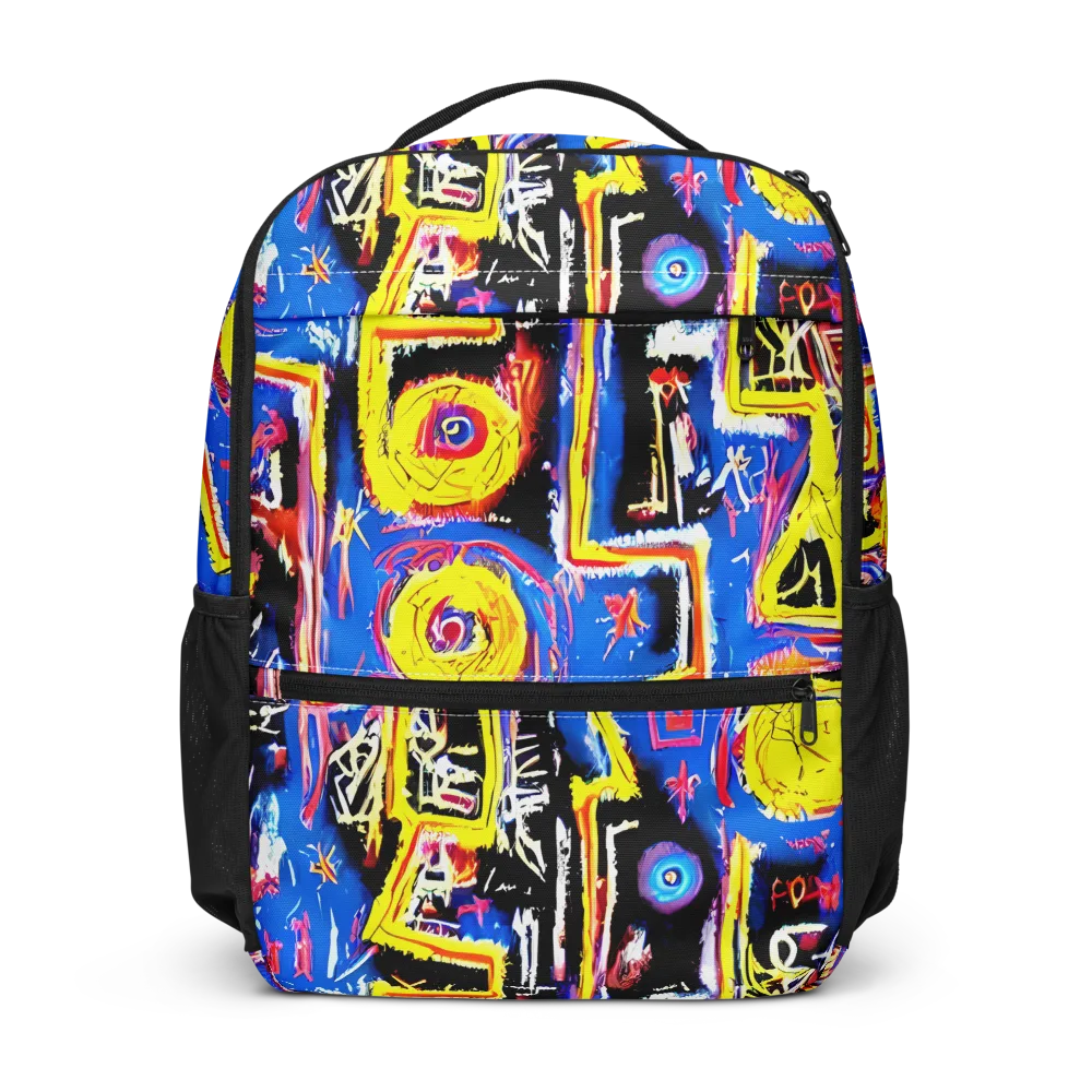 Radiant Mayhem on Utility Backpack — Front