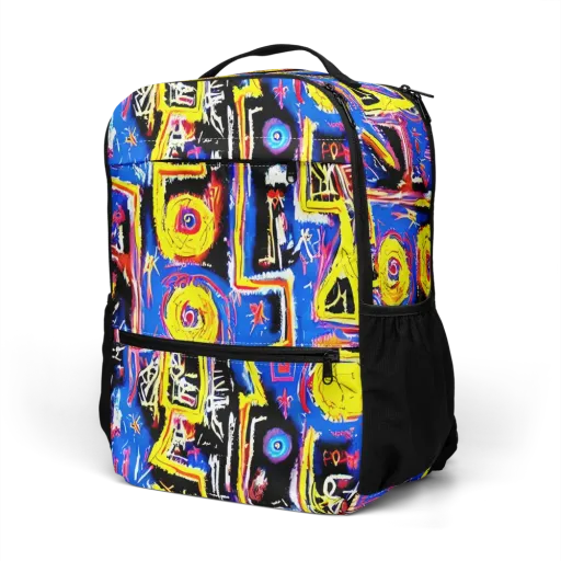 Radiant Mayhem on a Utility Backpack