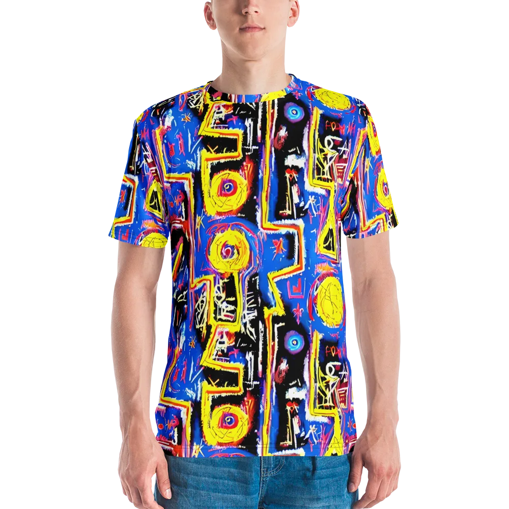 Radiant Mayhem on Men's Crew Neck T-Shirt — Front