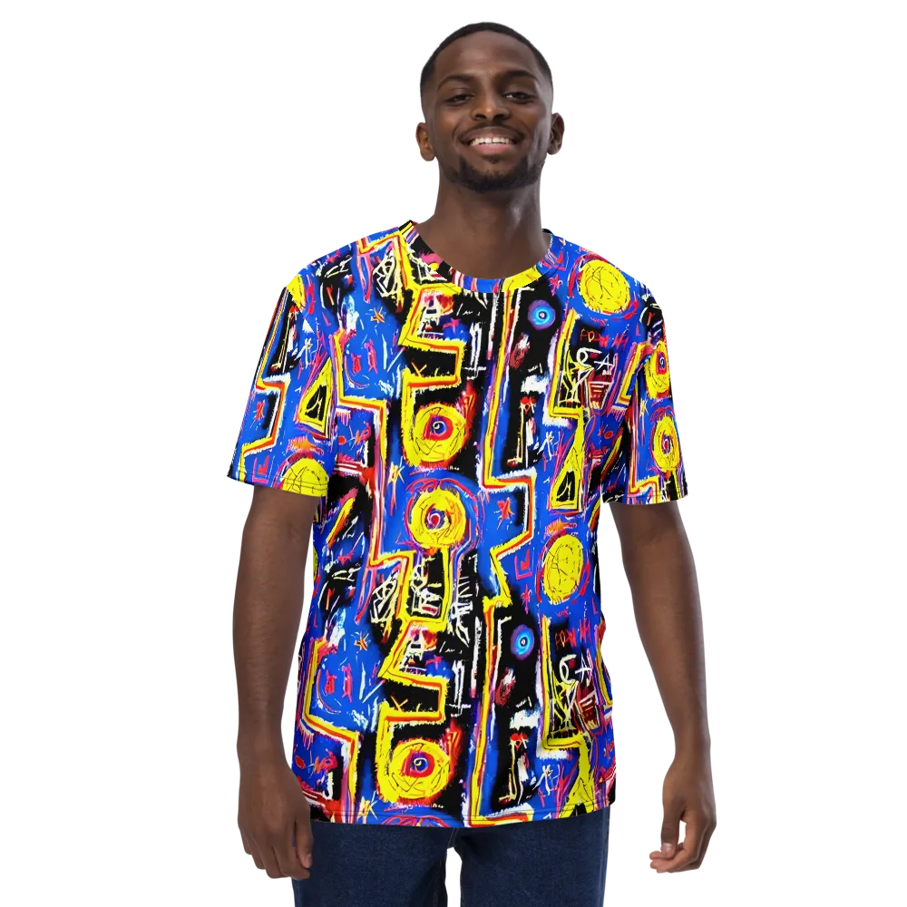 Radiant Mayhem on Men's Crew Neck T-Shirt — Front