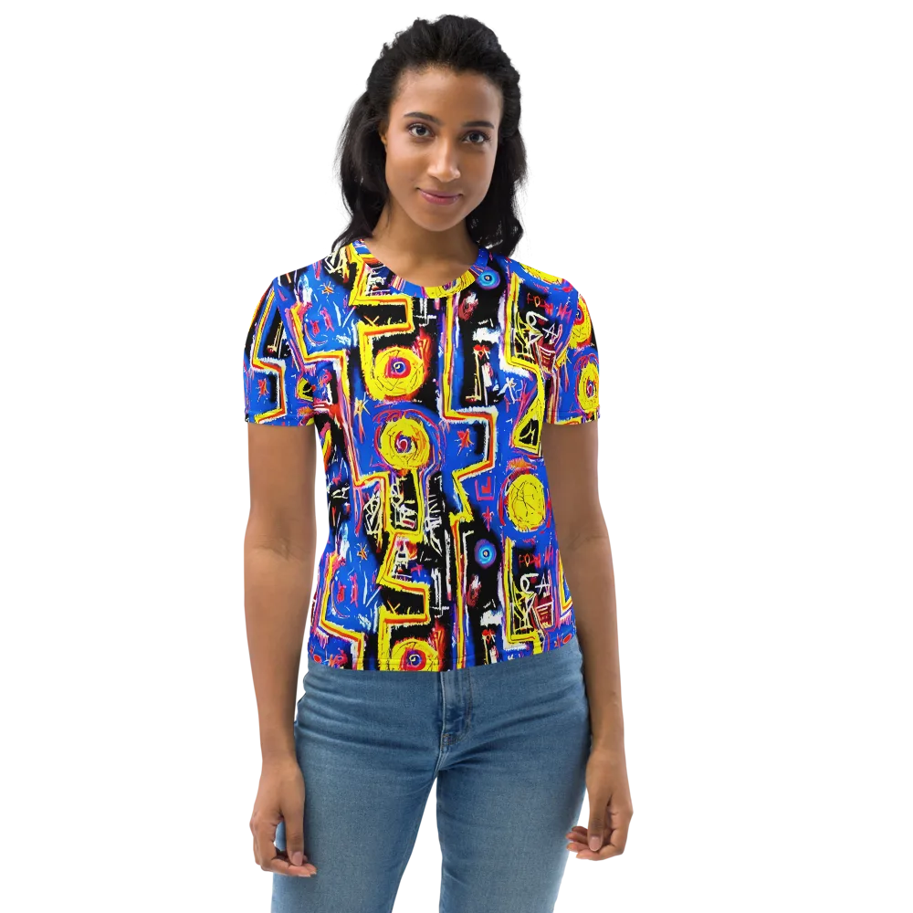 Radiant Mayhem on Women's Crew Neck T-Shirt — Front