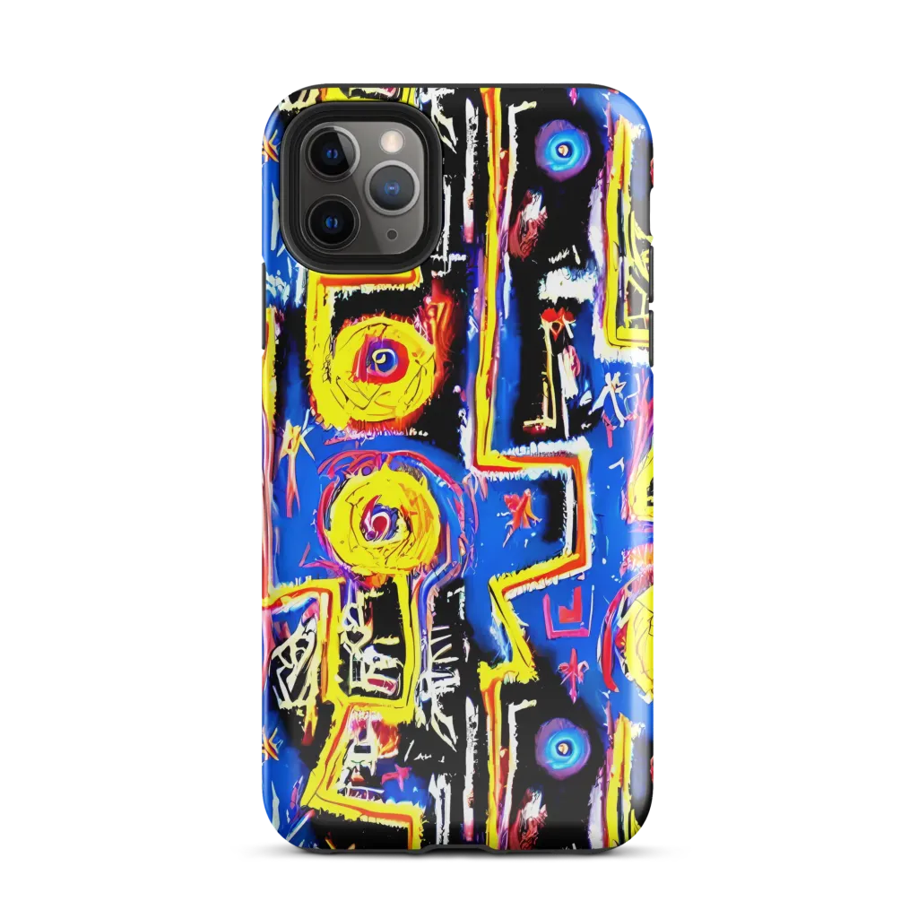 Radiant Mayhem on Tough Case for iPhone® — Front