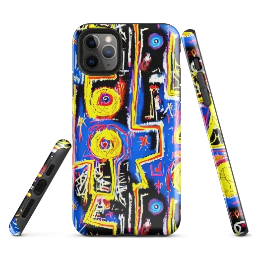 Radiant Mayhem on a Tough Case for iPhone®
