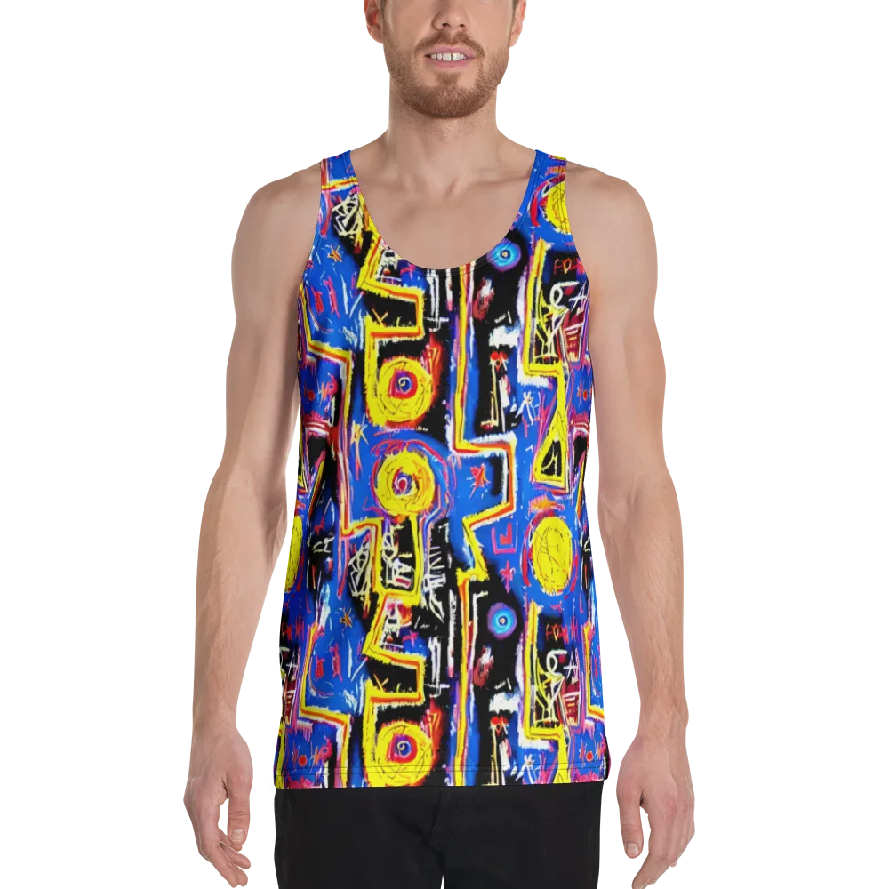 Radiant Mayhem on Men's Tank Top — Front
