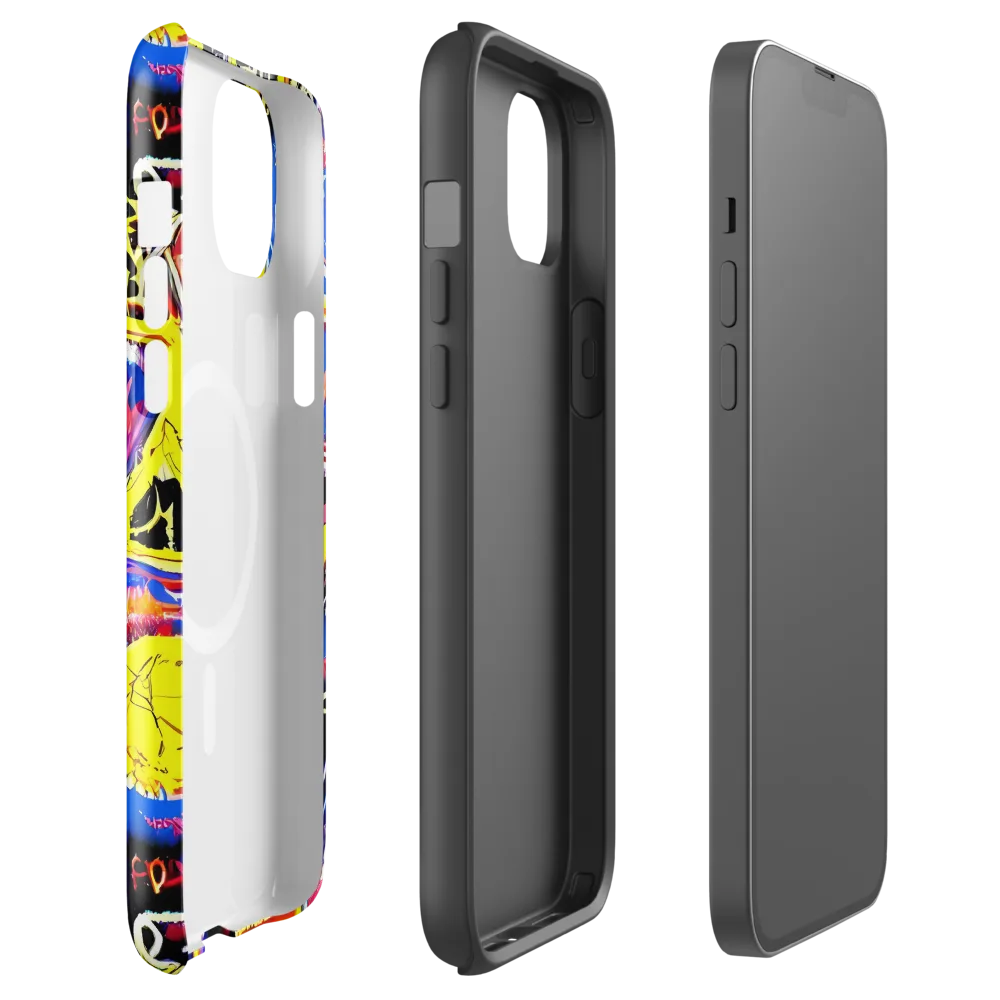 Radiant Mayhem on MagSafe Tough Case for iPhone® — Front