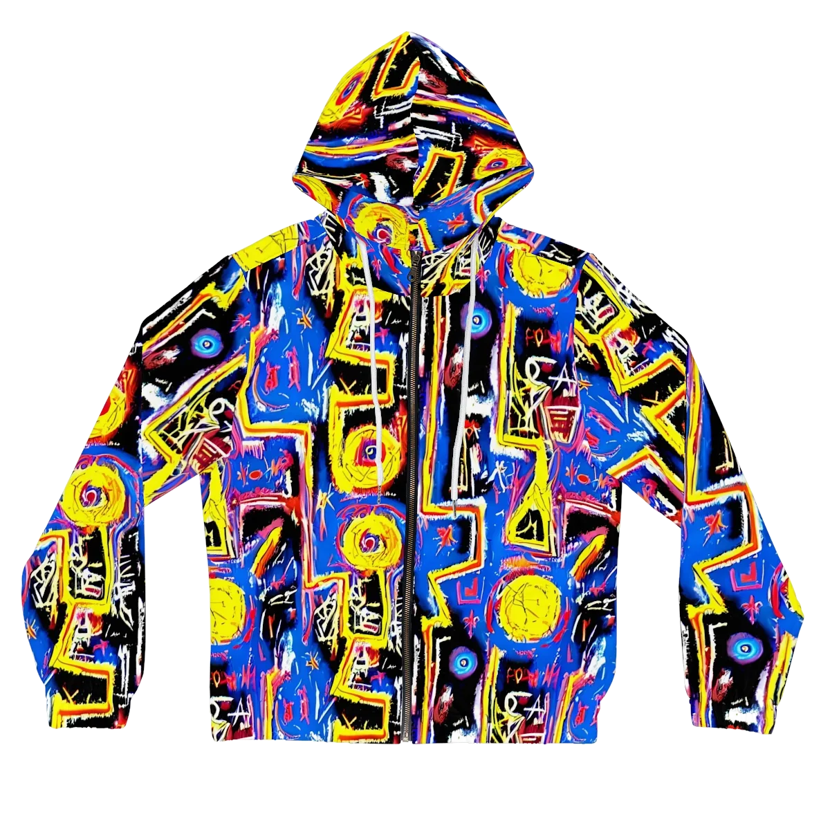 Radiant Mayhem on Women's Full-Zip Hoodie — Front