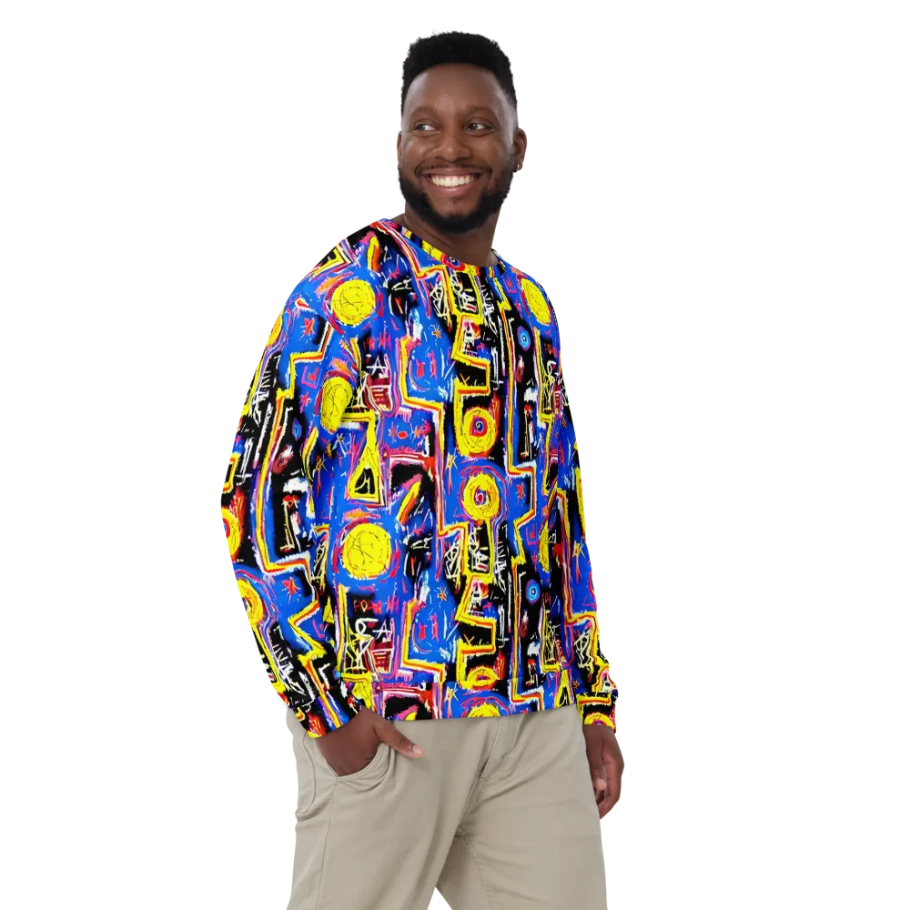 Radiant Mayhem on Sweatshirt — Front