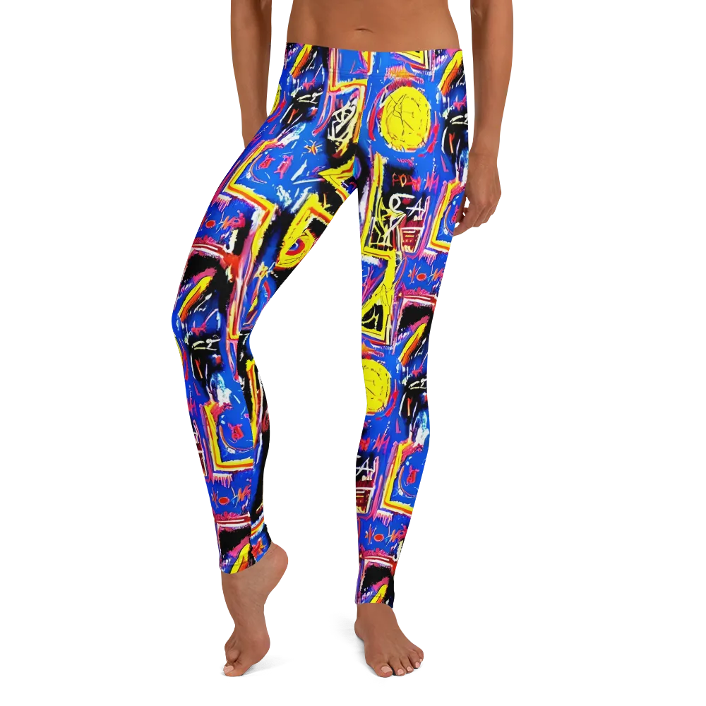 Radiant Mayhem on Leggings — Front