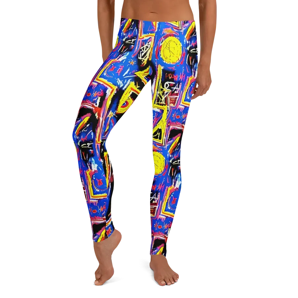 Radiant Mayhem on Leggings — Front
