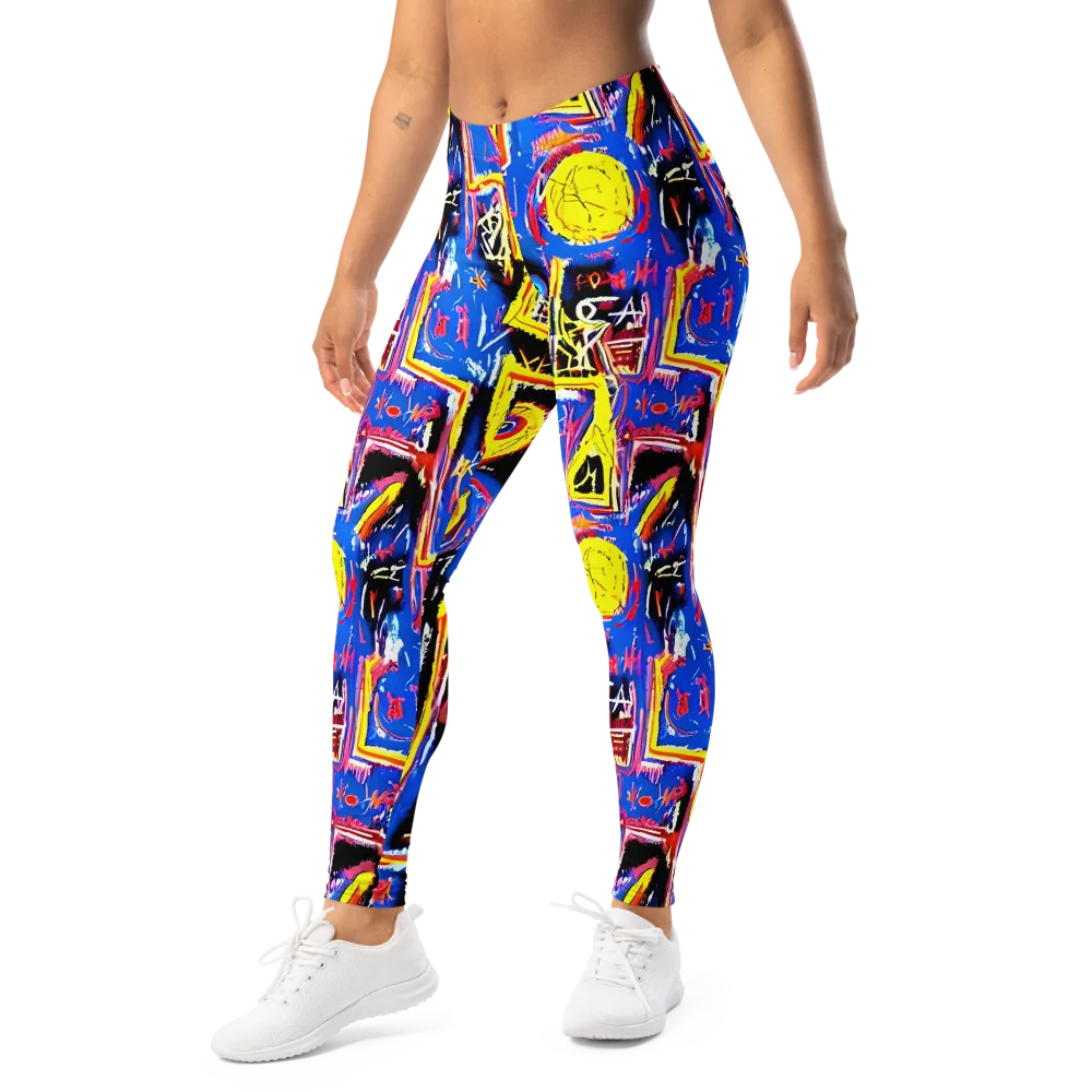 Radiant Mayhem on Leggings — Left Front