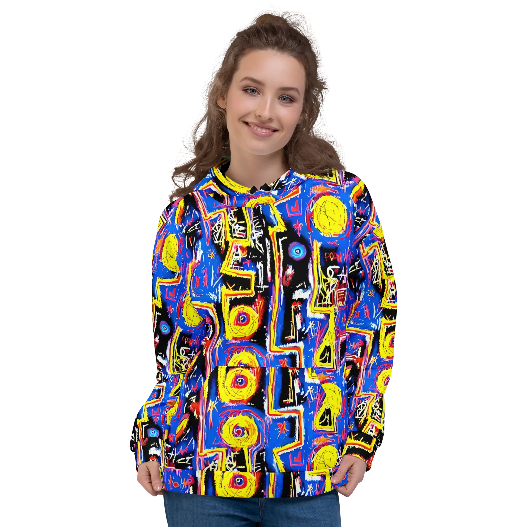 Radiant Mayhem on Hoodie — Front
