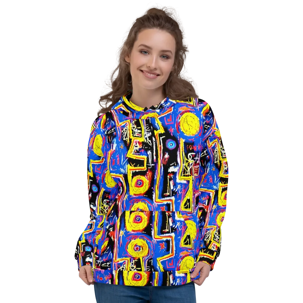 Radiant Mayhem on Hoodie — Front
