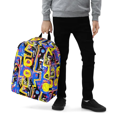 Radiant Mayhem on a Minimalist Backpack