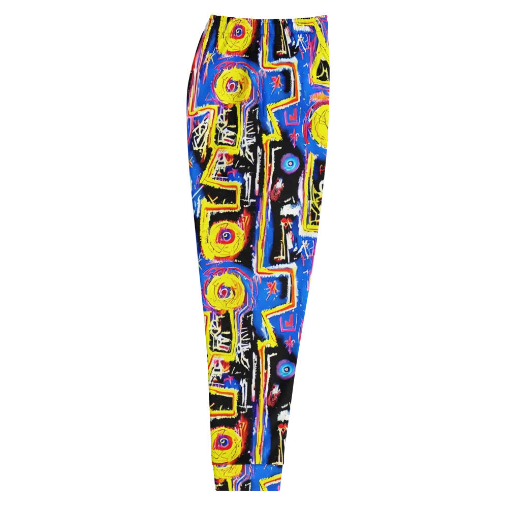 Radiant Mayhem on Men's Joggers — Right