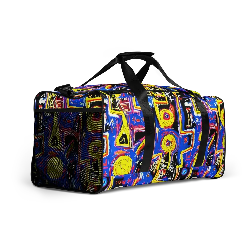 Radiant Mayhem on Duffle Bag — Right Front