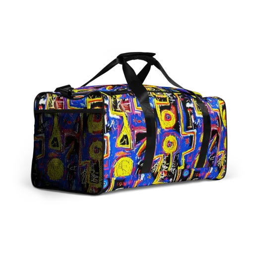 Radiant Mayhem on a Duffle Bag