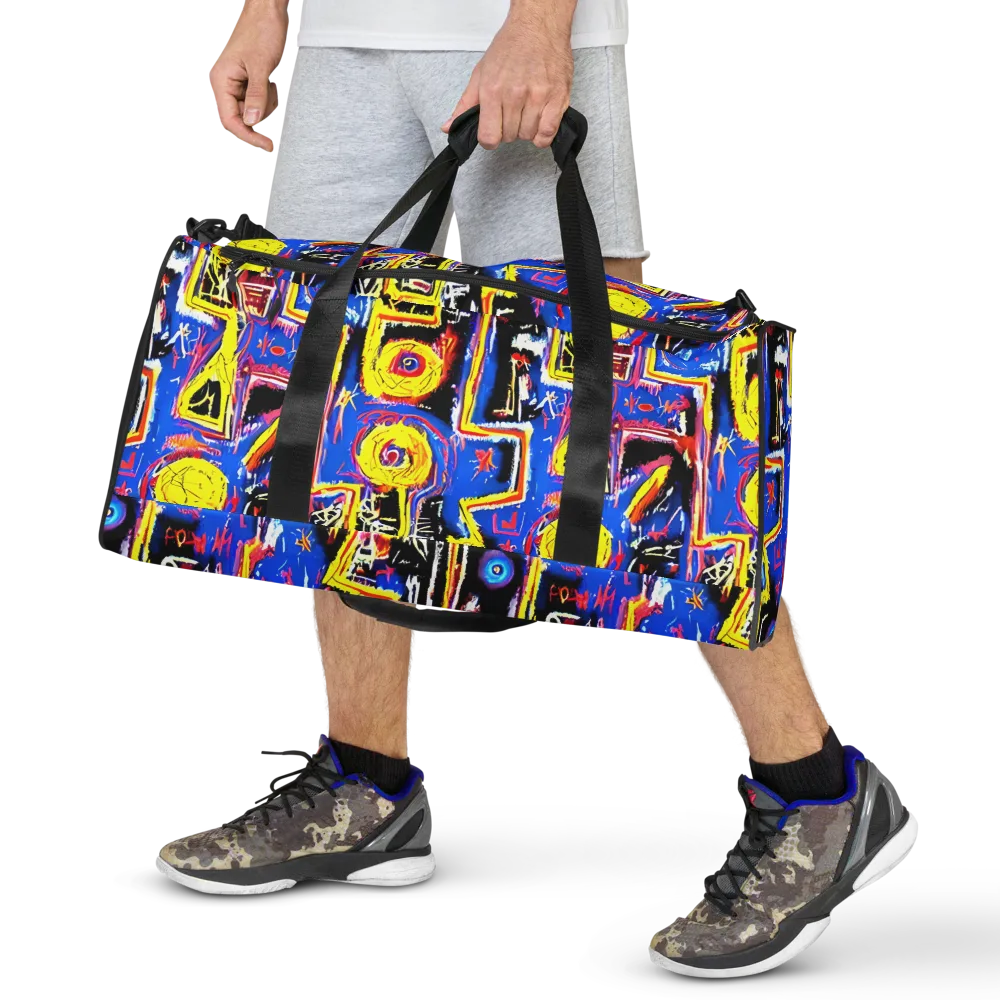 Radiant Mayhem on Duffle Bag — Front
