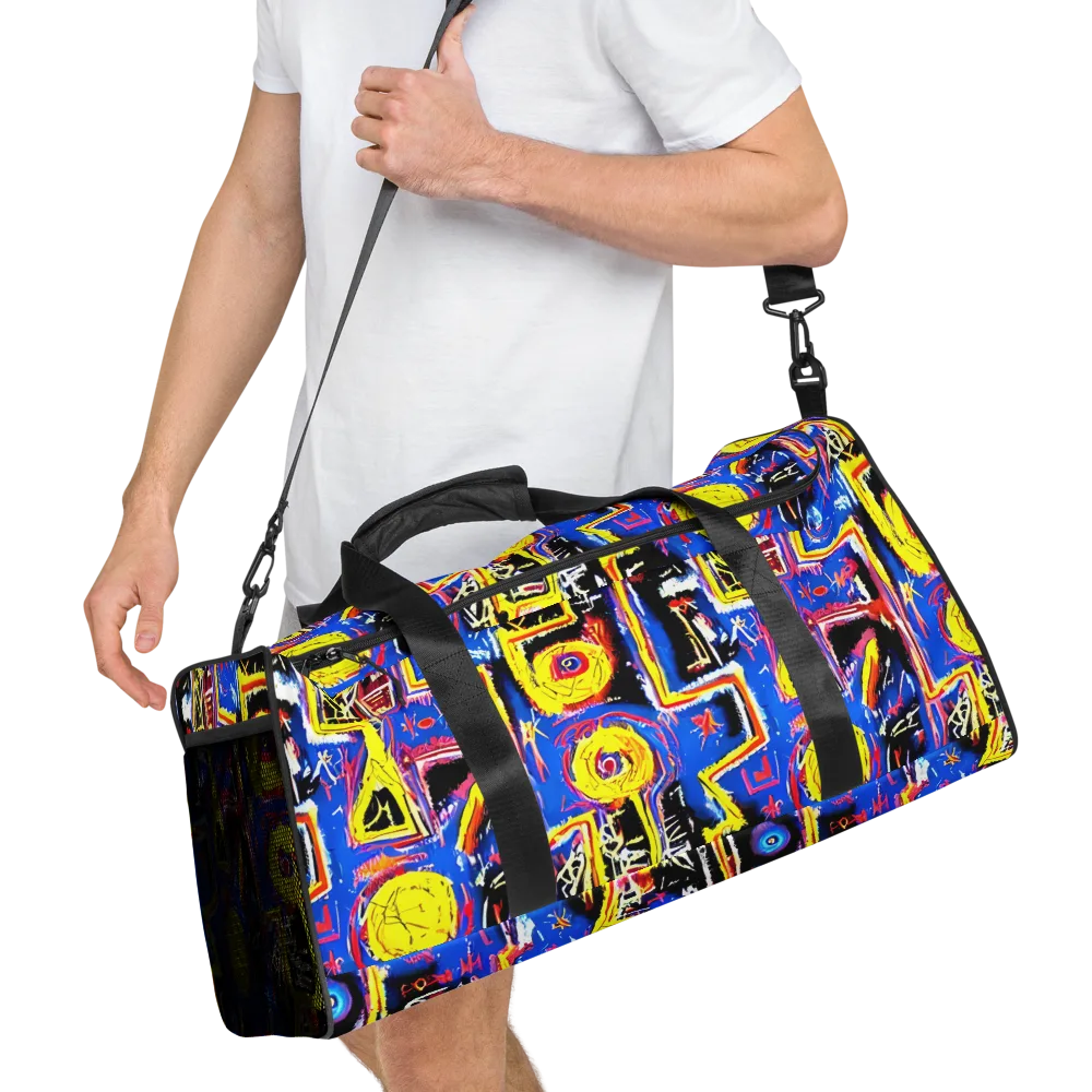Radiant Mayhem on Duffle Bag — Right Front