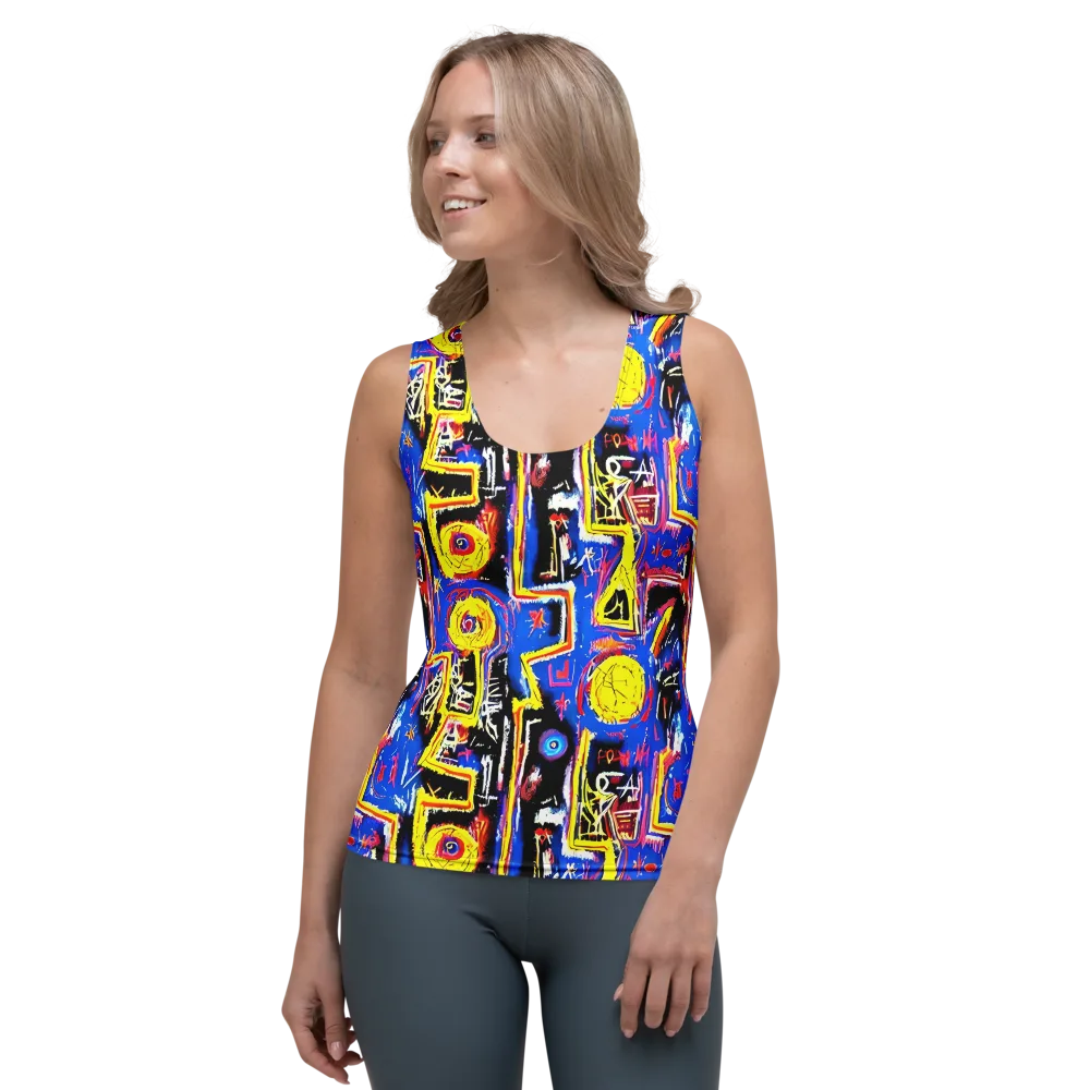 Radiant Mayhem on Women's Tank Top — Front