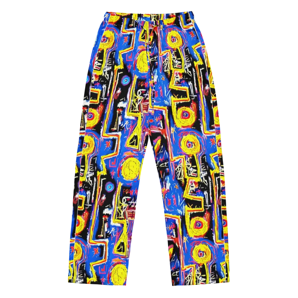 Radiant Mayhem on Women's Pajama Pants — Front