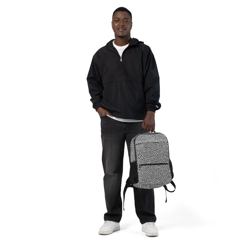 Doodle Symphony on Utility Backpack — Front